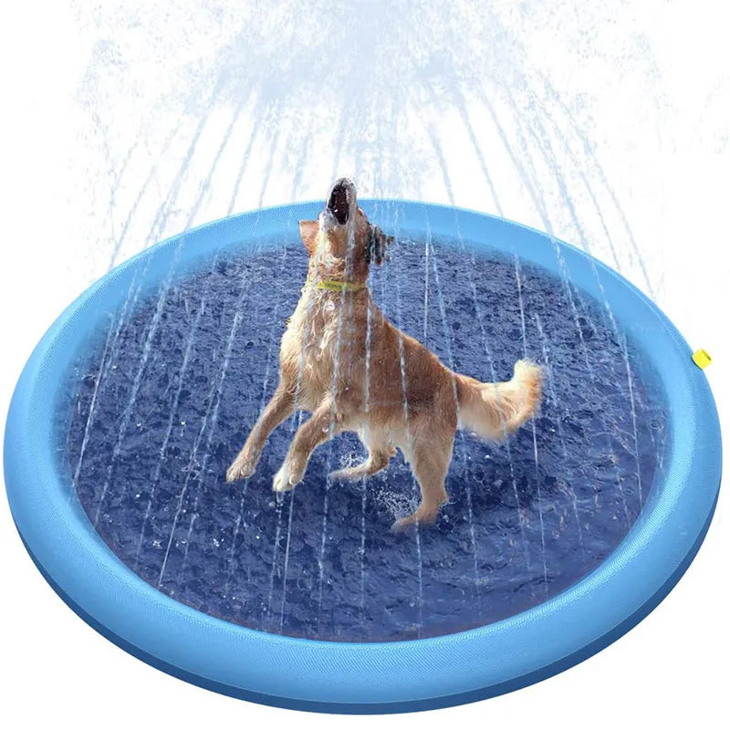 Piscina Para Cachorro, piscina com chafariz, piscina para pet, piscina para cães, mundomiauauau, miauauau