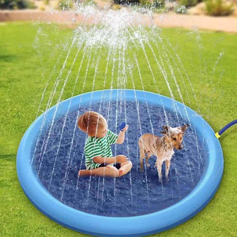 Piscina Para Cachorro, piscina com chafariz, piscina para pet, piscina para cães, mundomiauauau, miauauau