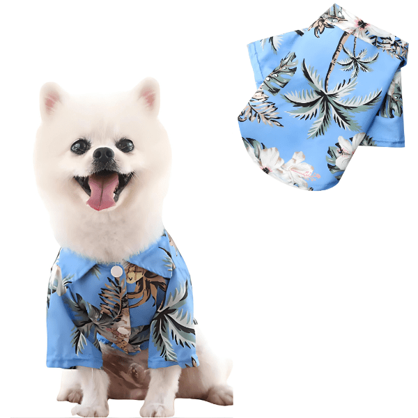 roupa pet, roupa pet de praia, roupa para cachorro, roupa pet havaiana, roupa para cachorro pequeno, roupa para raças pequenas, camisa para cachorro, camisa pet, camisa pet florida, mundomiauauau, miauauau