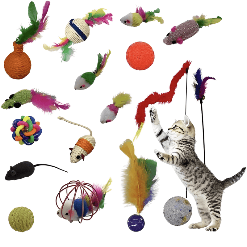 brinquedo para gatos, brinquedo interativo para gatos, kit de brinquedo para gatos, ratinho para gatos, mundomiauauau, miauauau