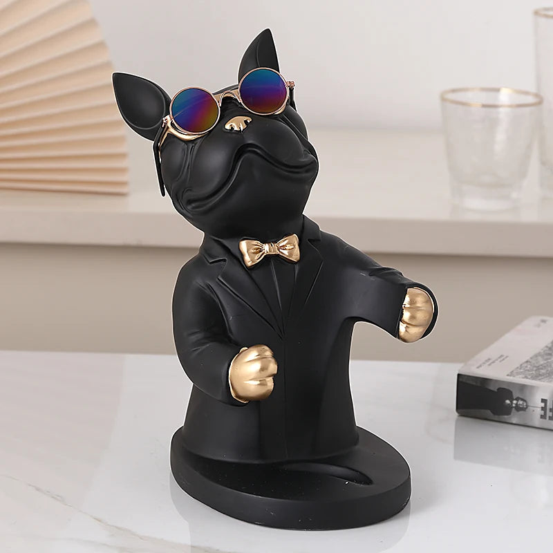 escultura pet, estátua pet, estátua bulldog, estatueta pet, escultura bulldog porta vinho, decoração pet, enfeite bulldog, enfeite pet, decoração bulldog, mundomiauauau, miauauau