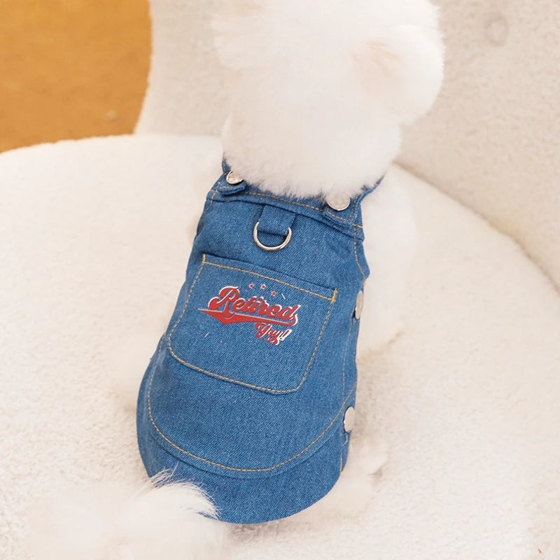 roupa jeans para cachorro, roupa para cães, roupa para cachorro, jeans para cachorro, roupa de frio para cachorro, roupa para cachorro pequeno, roupa de frio para cachorro pequeno, jeans para cachorro pequeno, roupinha para cachorro, mundomiauauau, miauauau