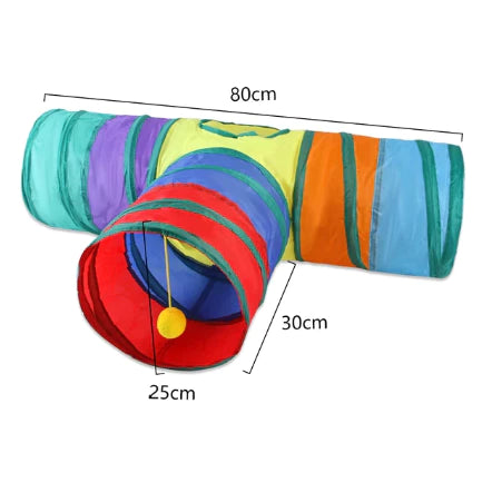 brinquedo para gatos, túnel para gatos, labirinto para gatos, brinquedo interativo para gatos, túnel para gatinho, túnel colorido para gatos, mundomiauauau, miauauau