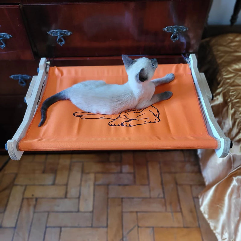 cama para gatos, rede para gatos, cama de janela para gato, cama suspensa para gato, prateleira para gato, mundomiauauau, miauauau