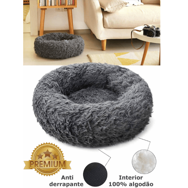 Caminha Nuvem Premium para Cachorros e Gatos - Soft Bed - mundomiauauau