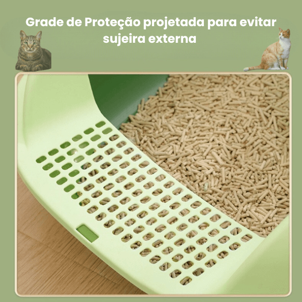 caixa de areia para gatos, caixinha de areia para gatos, sanitário higiênico para gatos, bandeja de areia para gatos, mundomiauauau, miauauau