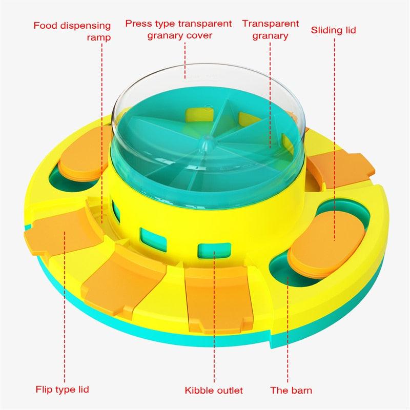 comedouro para cachorro, comedouro para cães, brinquedo para cachorro, alimentador automático para cães, alimentador automático para cachorro, brinquedo de cachorro, porta ração para cachorro, mundomiauau, miauauau