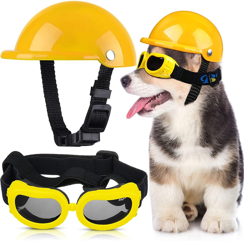 Capacete e Óculos para cachorros - Jax Teller - mundomiauauau